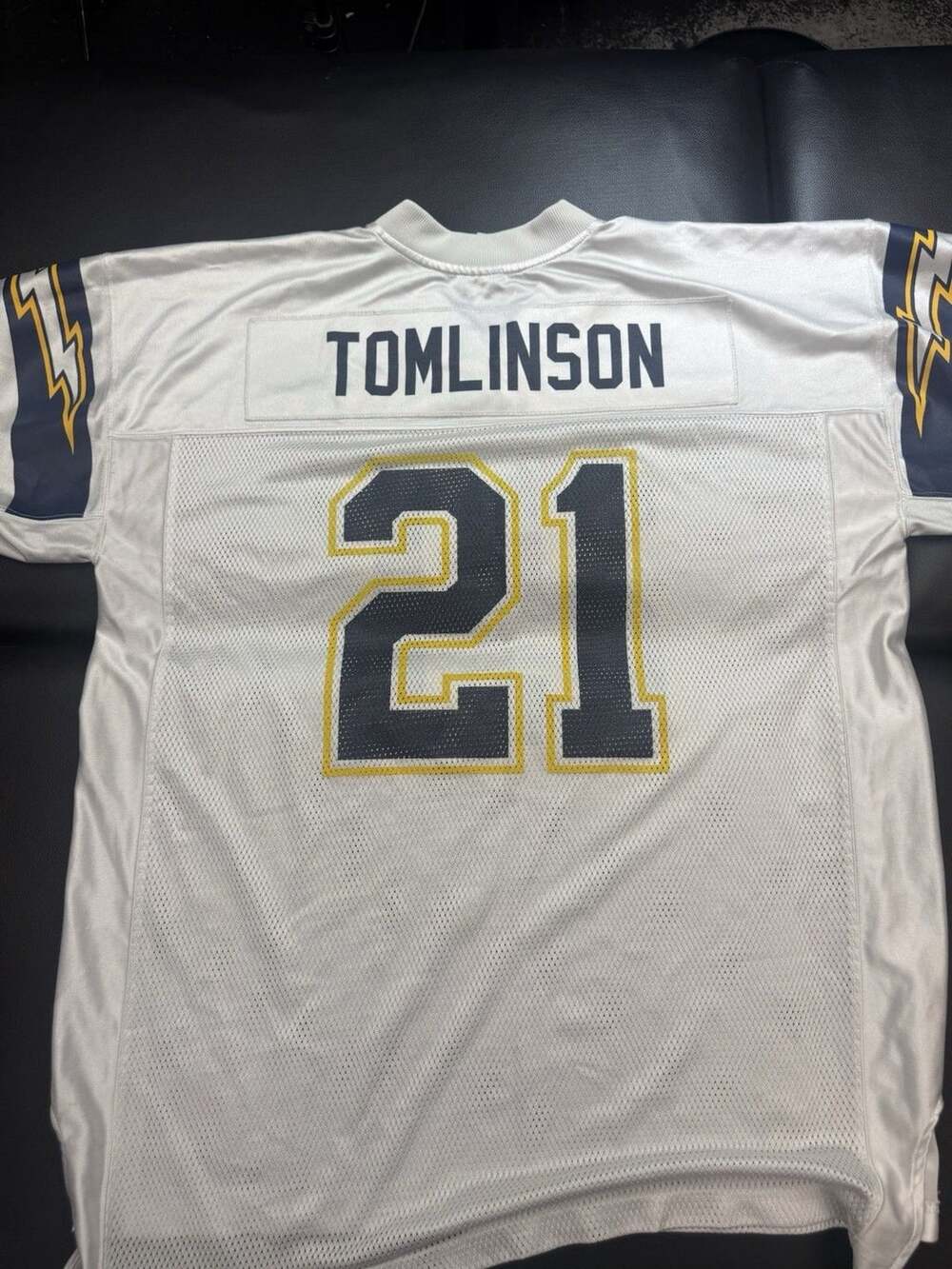 Vintage Y2K Reebok NFL LaDainian Tomlinson #21 San Diego Chargers Jersey XL Whit